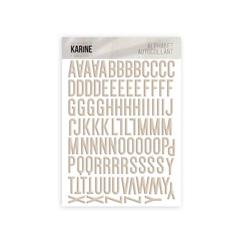 Stickers - Sable d'or - Alphabet Sable