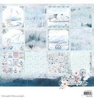 Paper pad 30x30 - Arctic Winter