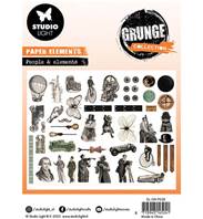 Paper elements - Grunge collection - People & elements
