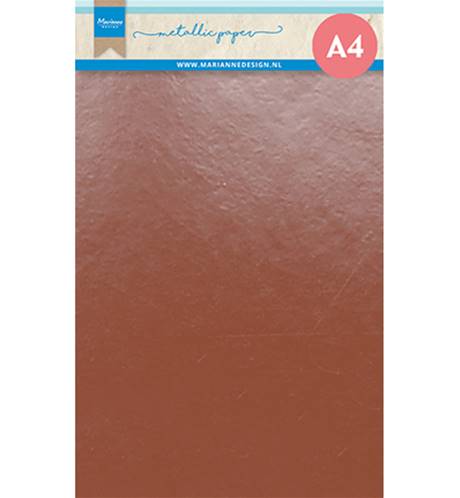 Metallic paper - A4 - Copper mat