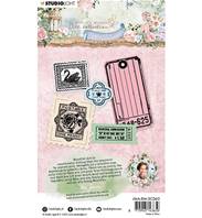 Die et tampons - Romantic Moments - Postage stamps