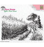 Clear stamp - Country road