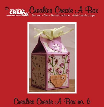 Crealies Create-A-Box - Milk carton - Boite de lait