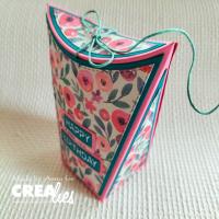 Die - Create a box - Standing Pillowbox - Boite oreiller verticale