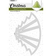 die - Christmas - Tree folding card