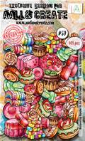 Ephemera Die-cuts - #59 - Candies & Doughnuts