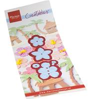 Die - Creatables - Tropical flower set