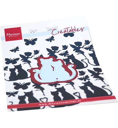 Creatables - Silhouette Cats in love
