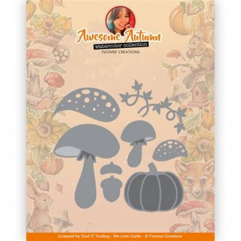 Die - Awesome Autumn - Mushrooms